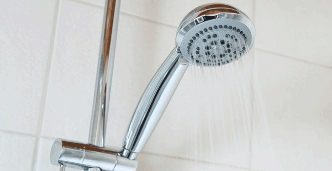 leaking shower head